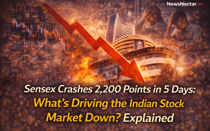 Sensex Crashes 2200 Points