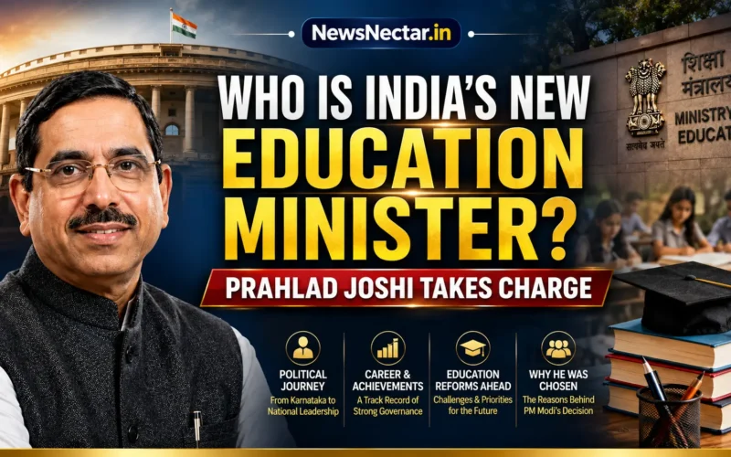 Prahlad Joshi Education Minister